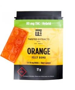 Twisted Extracts Orange Jelly Bomb 1