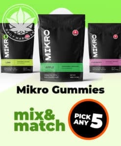 5 Pack Mikro Gummies - Mix and Match